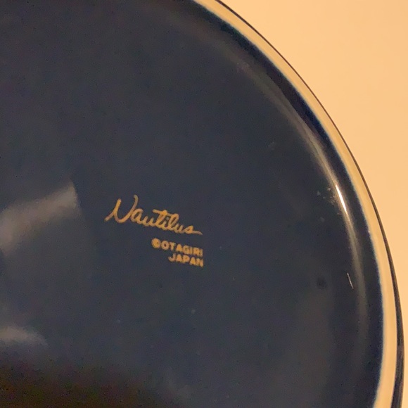 Otagiri Japan NAUTILUS Coaster Set & Ashtray AS IS - Picture 14 of 14